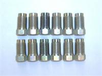 12 pack of P11-4 british brake line nuts SAE or DIN flare