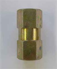 10mm x 1.0 female brake line union - DIN flare