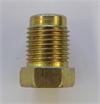 10mm x 1.0 Fine thread, male brake line tubing nut with non-threaded lead - SAE flare or DIN flare