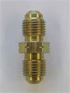 10mm x 1.0 steel brake line union - SAE flare 