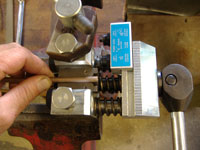 Brake line in brake line flaring tool