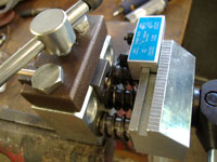 brake line flaring tool clamping
